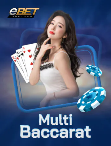 EBET Multi Baccarat Portrait